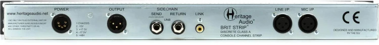 Heritage Audio BritStrip Channel Strip with Diode Bridge Compressor