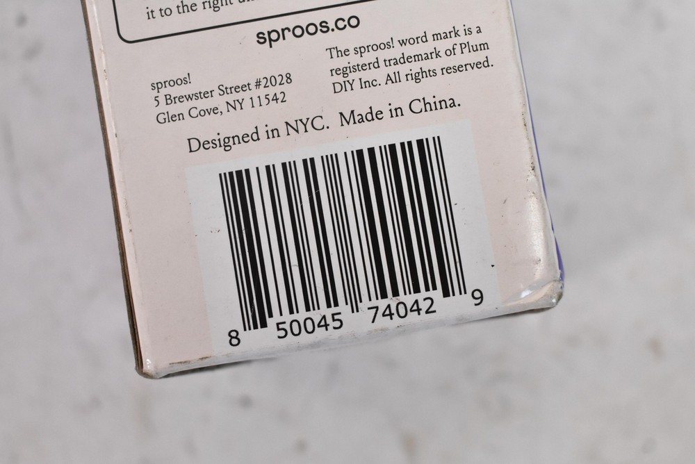 Sproos! Replacement Filter Cartridge Clear Plastic Shower Filter For Handheld