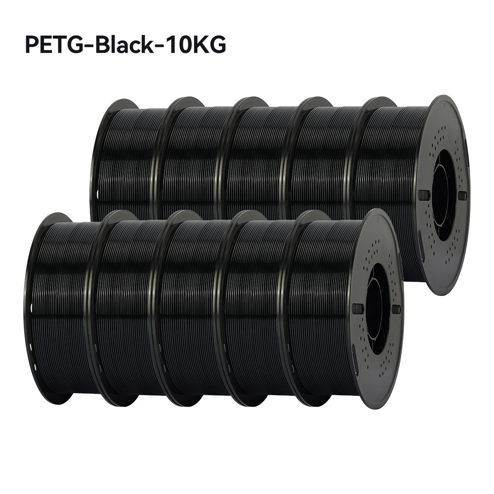 Kingroon 10KG 3D Printer Filament PETG 1.75 mm Bundles 1KG Roll Lot Mix White CA