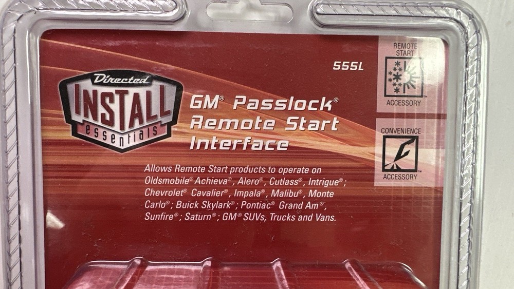 Gm Passlock 555L Remote Start Interface Directed DEI - READ