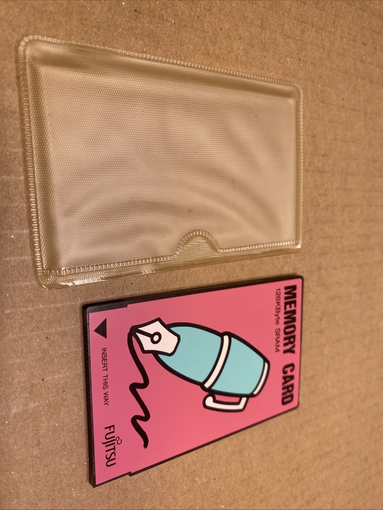 Fujitsu ICMC V4.1 Memory Card 128KByte SRAM (🔥RARE🔥)