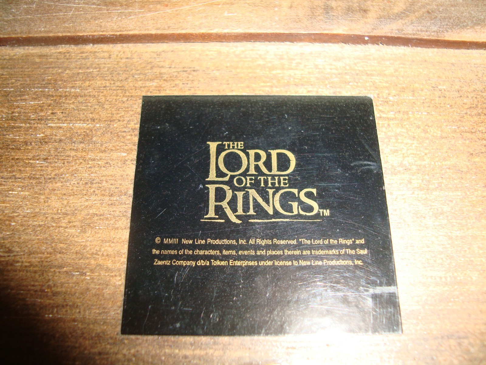 LOTR Lord Of The Rings Sword Replica Hadhafang Letter Opener Wood Case 8.5"