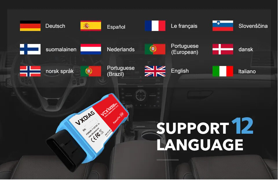 For Ford/Mazda VXDIAG VCX NANO Auto Scanner Diagnostic Configurate Tool WIFI/USB