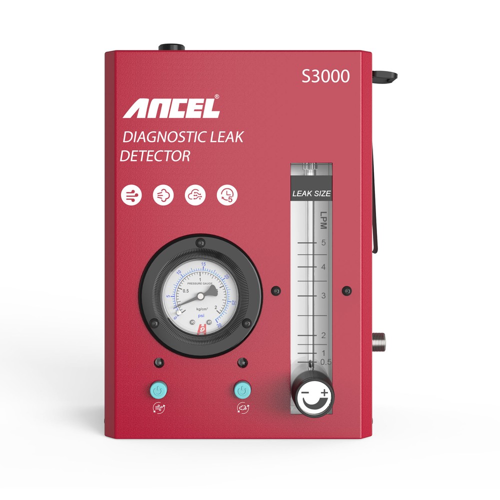 Vacuum Leak Detection Tester ANCEL S3000 EVAP Smoke Machine Diagnostic Tool