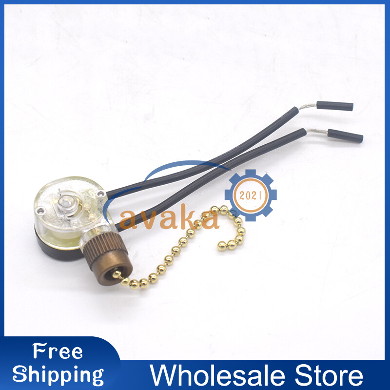 Pull Chain Ceiling Fan Light Switch ZE-119 For Hunter Harbor Breeze Hampton Bay