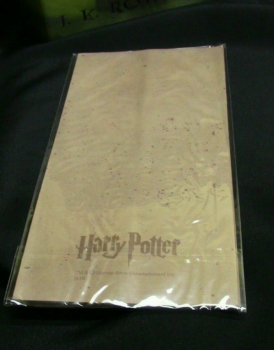 Harry Potter Marauders Map Hogwarts School of Witchcraft & Wizardry