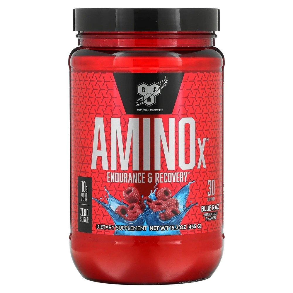 BSN AMINO X BLUE RASPBERRY 435G