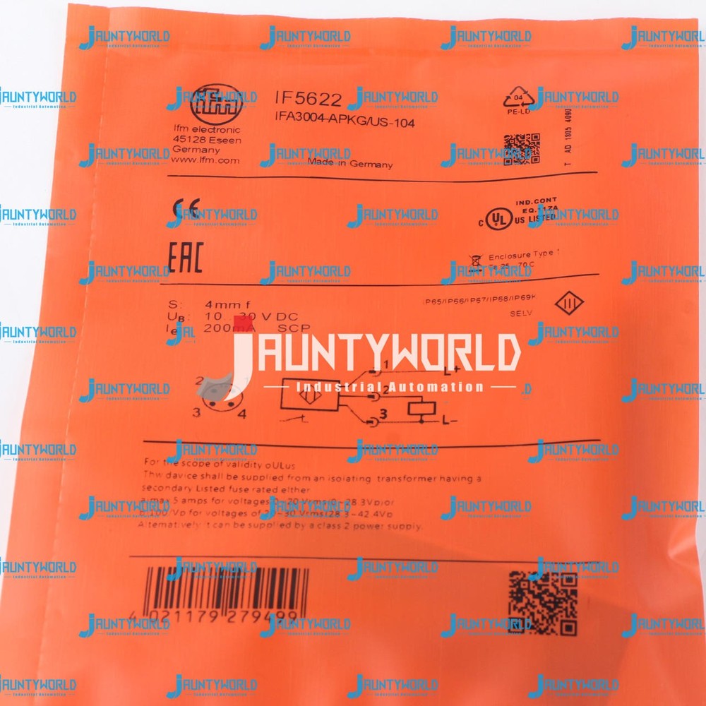 ONE IFM Inductive Proximity Switch IF5622 New