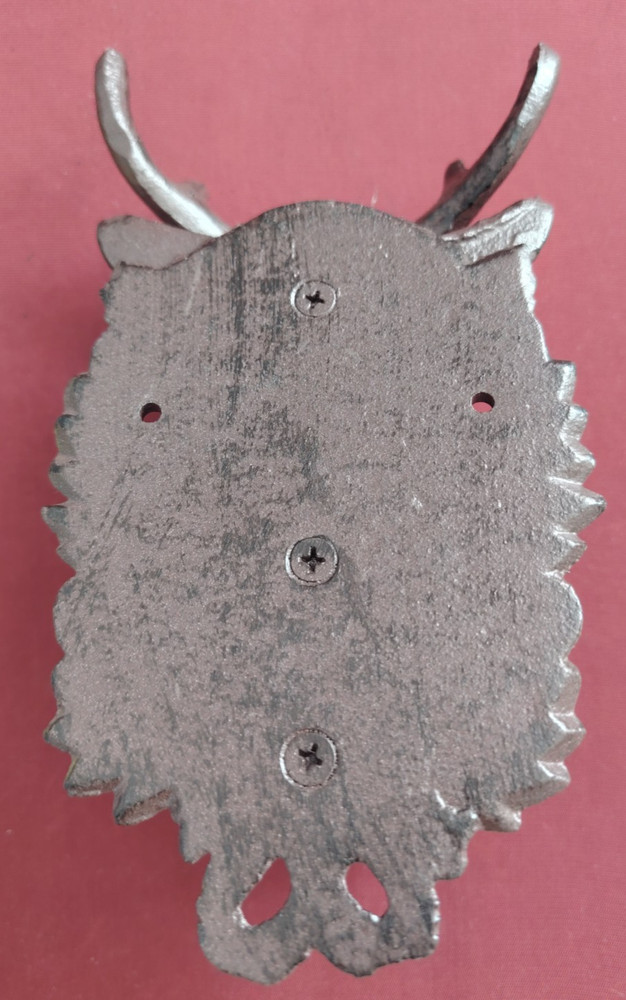 Stag head heavy door knocker- Brown