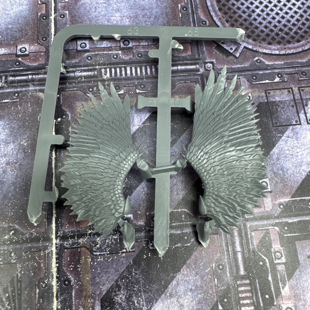 Warhammer 40k Drukhari Bits Scourge Feathered Wings Set #50