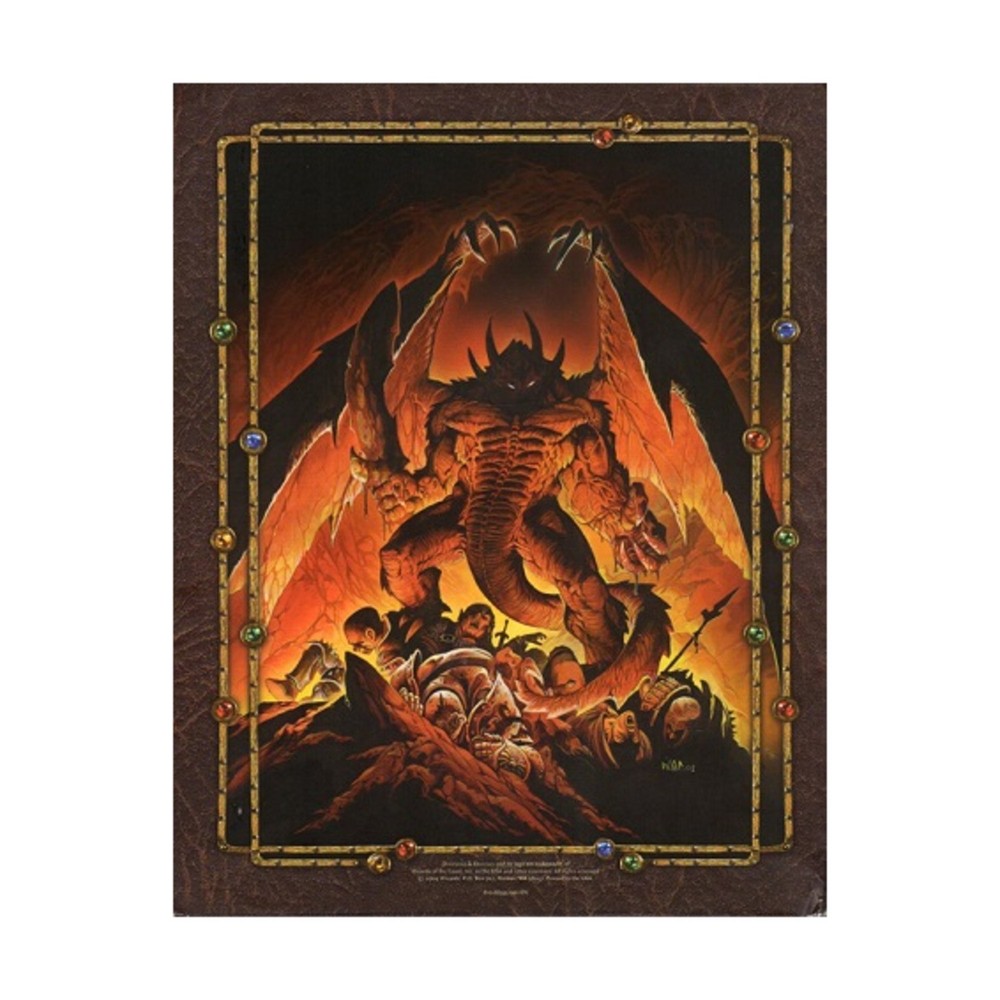 WotC D&D 3rd Ed Deluxe Character Sheets - Folder Only! VG+