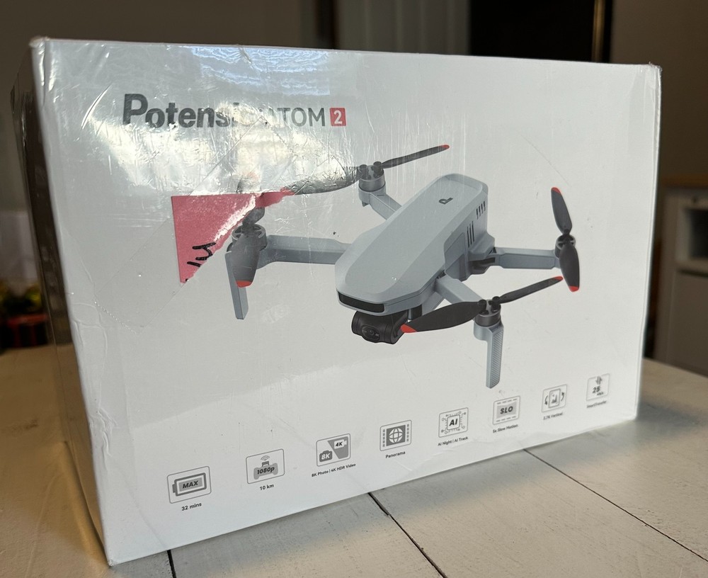 Potensic ATOM 2 Fly More Combo Camera Drone w/ Remote Controller (APM2530221)