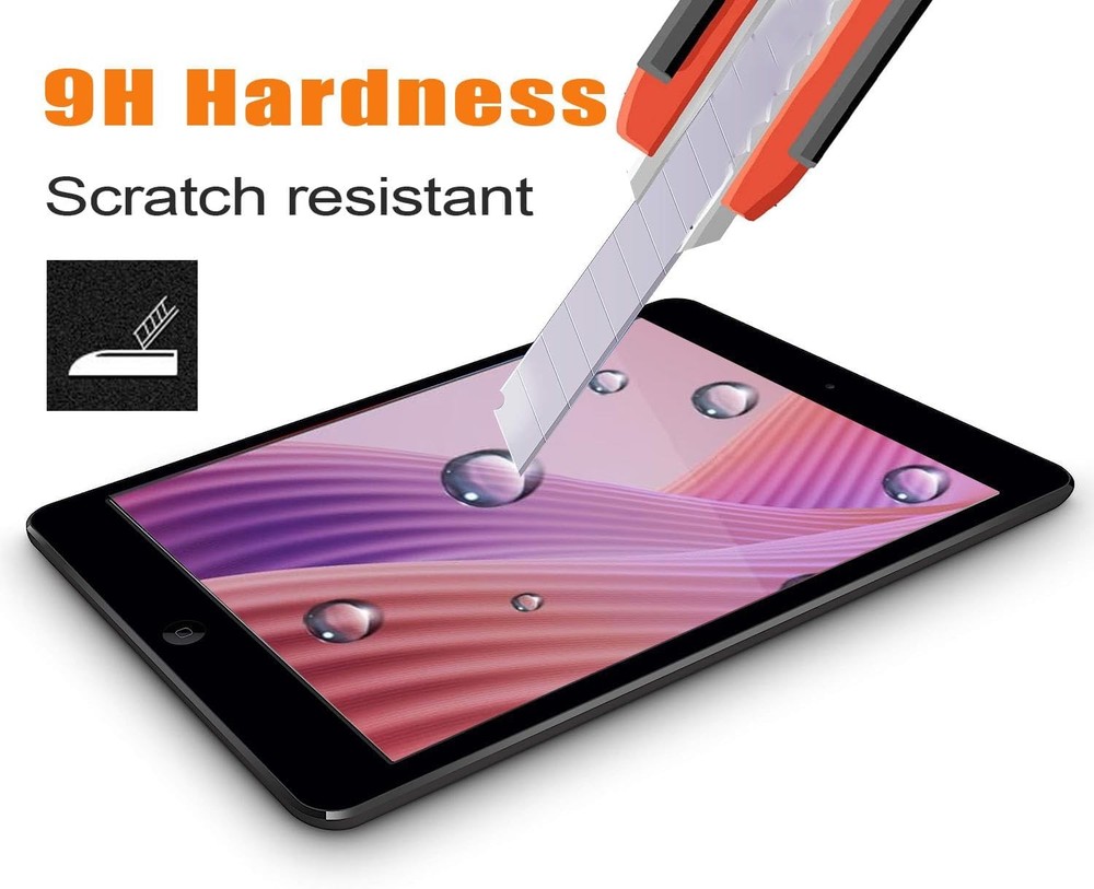 2 Pack Screen Protector for Lenovo Tab 10.1" - Anti-Scratch 9H Hardness