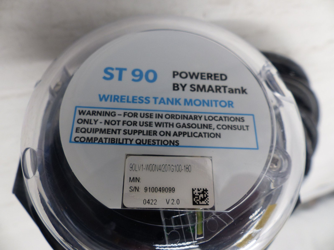 SMARTANK 90LV1-W00N4/20TG100-180 ST90 WIRELESS TANK LEVEL MONITOR SENSOR