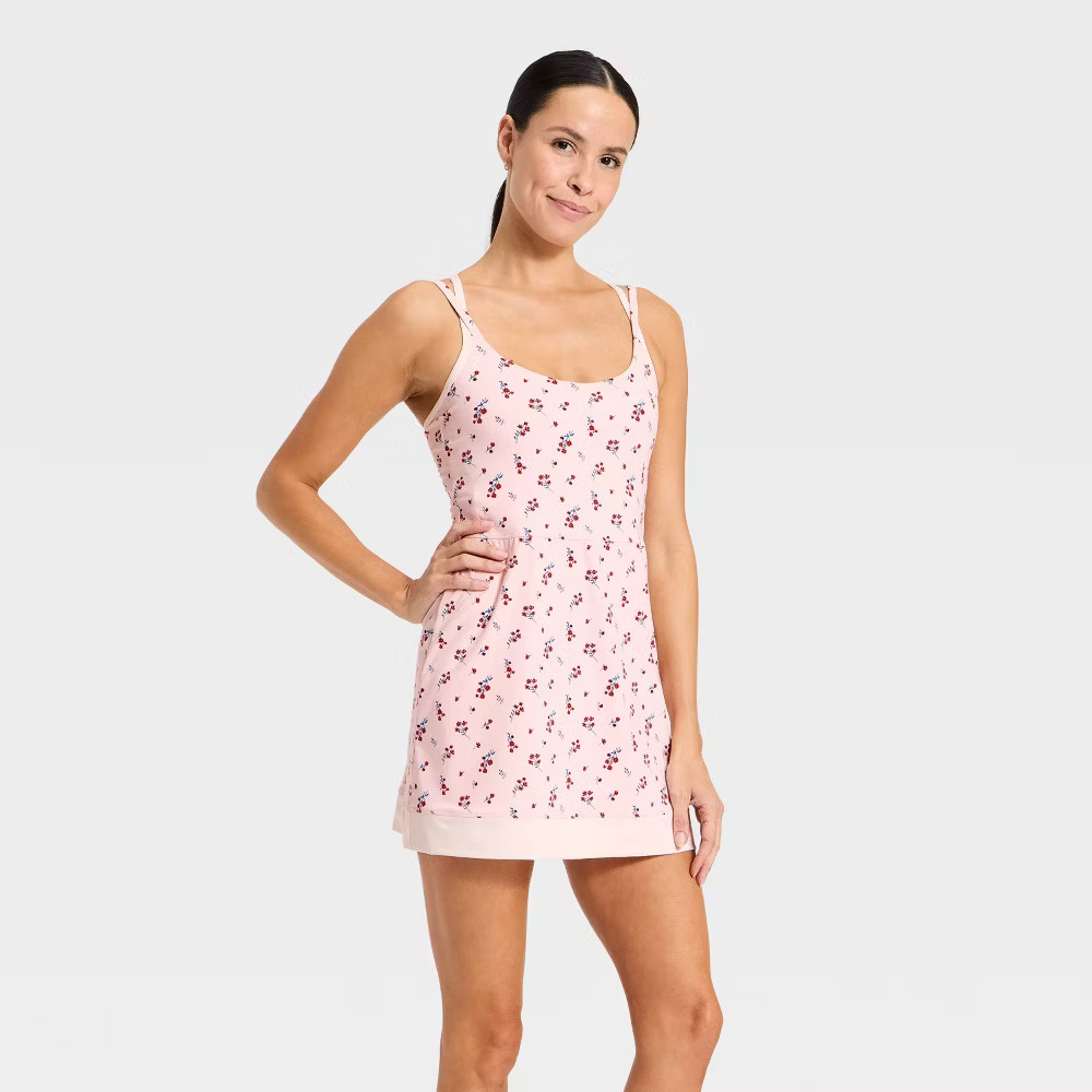 Women's Knit Strappy Active Dress - All In Motion