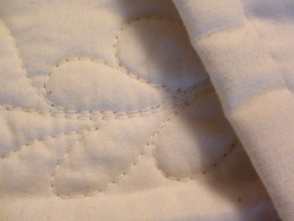 Vintage Handmade Patchwork Quilt 72” X 96” 1970s