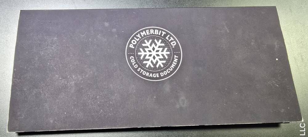 2022 Polymerbit Note Crypto Valley Note Unfunded PCGS 68 PPQ