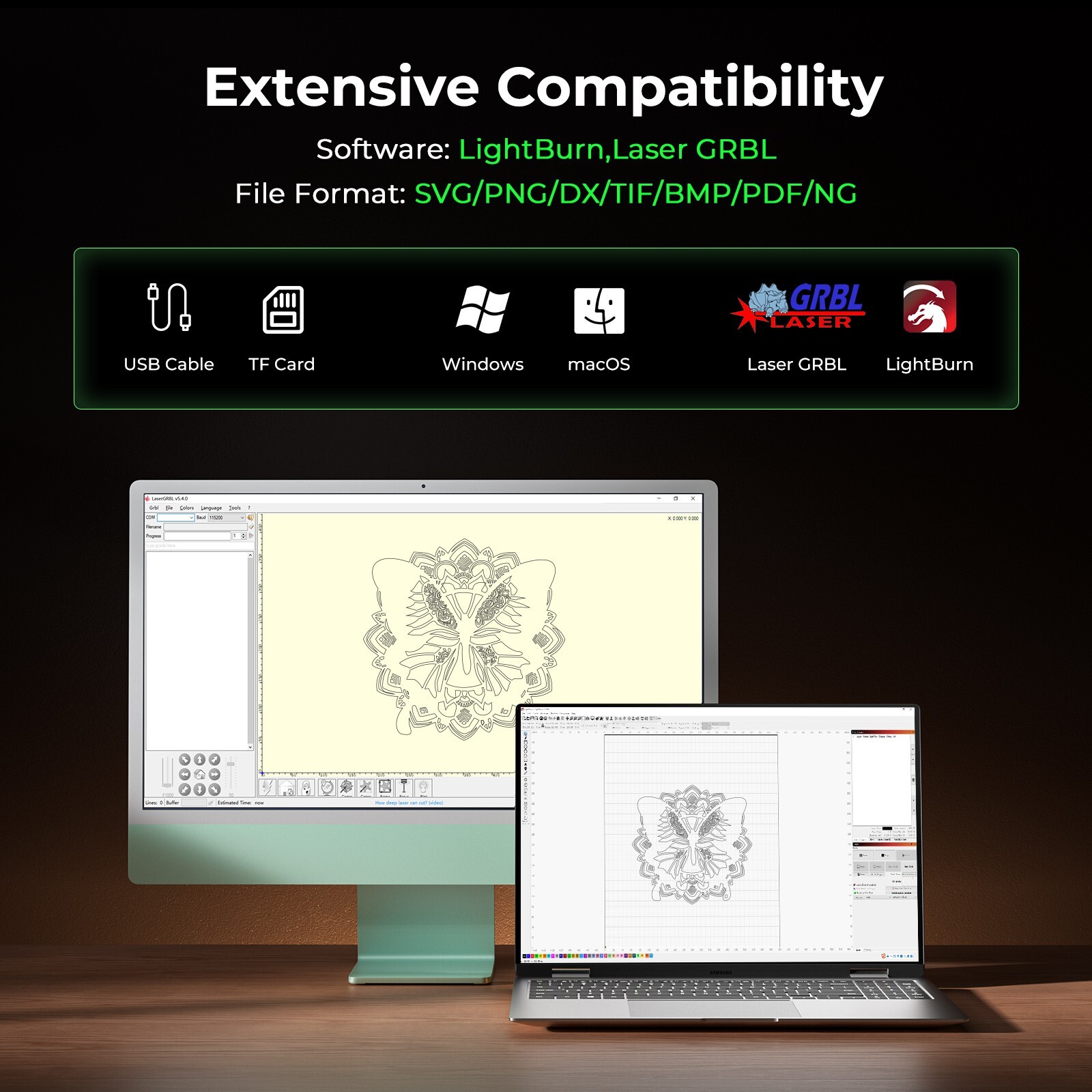 Creality Falcon Pro 10W Laser Engraver with Air Assist, Laser Cutter Machine