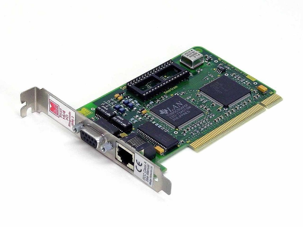 Madge 151-100-04N Smart 16/4 PCI Ringnode Token Ring Adapter Network Card