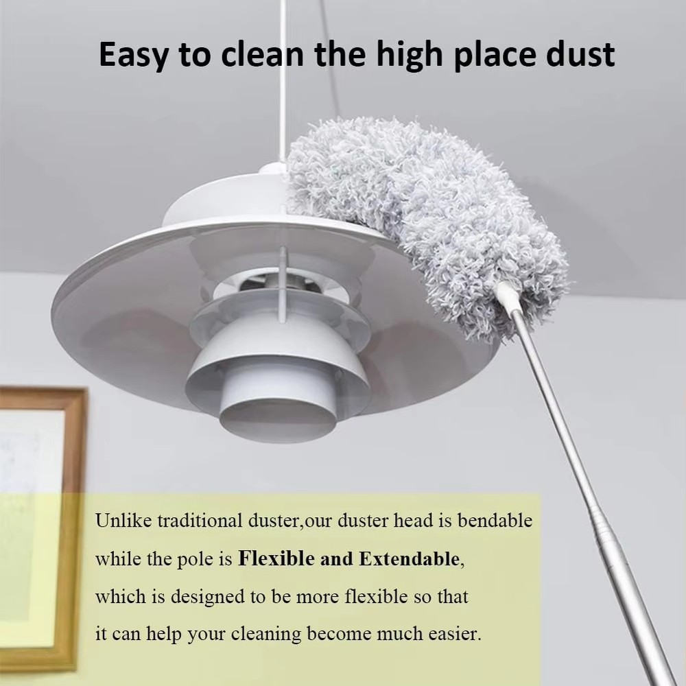 Microfiber Feathers Duster Extendable Duster Long Handle Dusters P6U35112