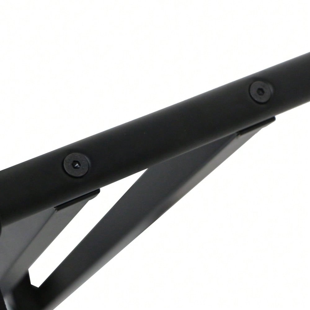 Dual-Tube X-Shape Keyboard Stand Black
