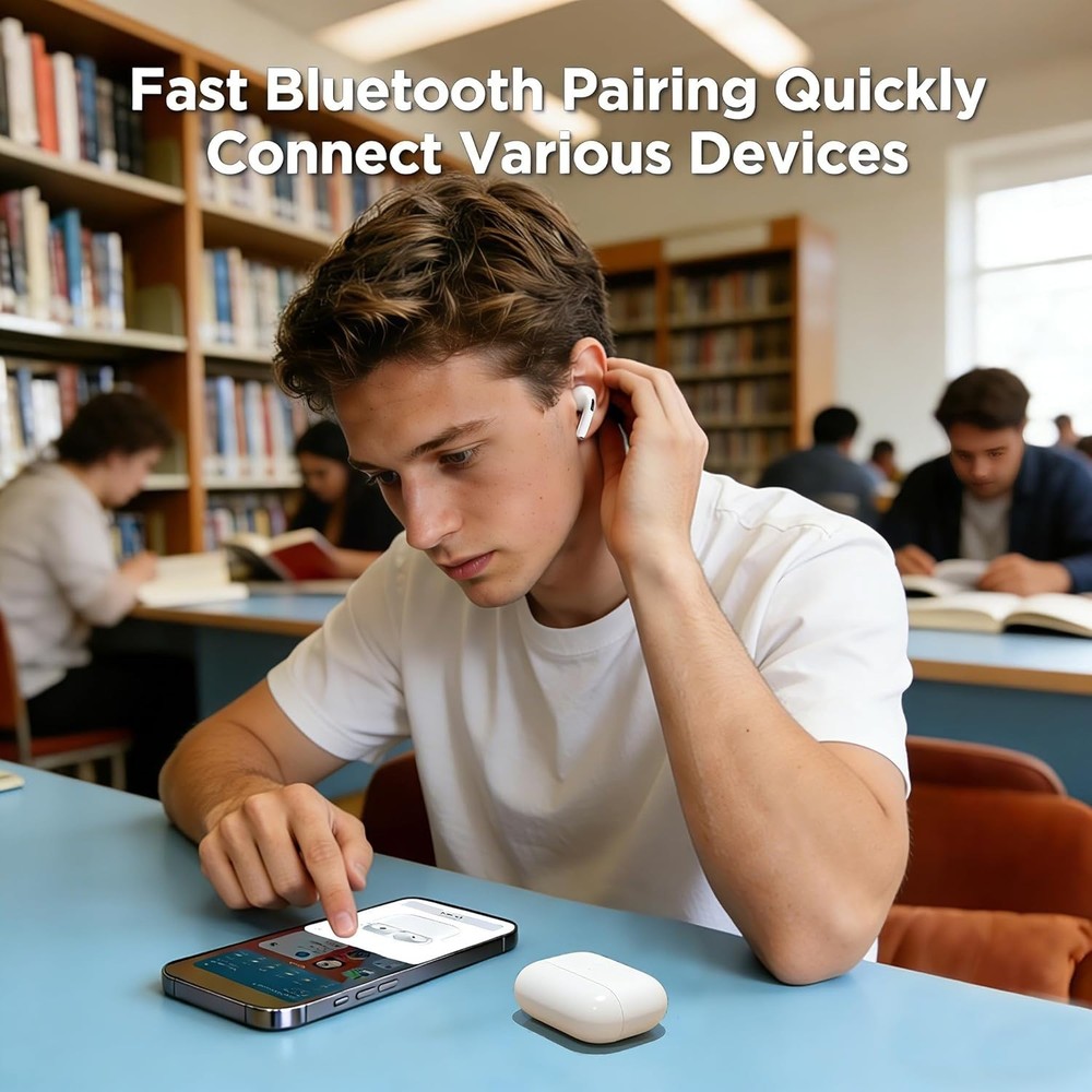 Efficient Type-C Wireless Charger Case for AirPods Pro - Bluetooth Sync Support