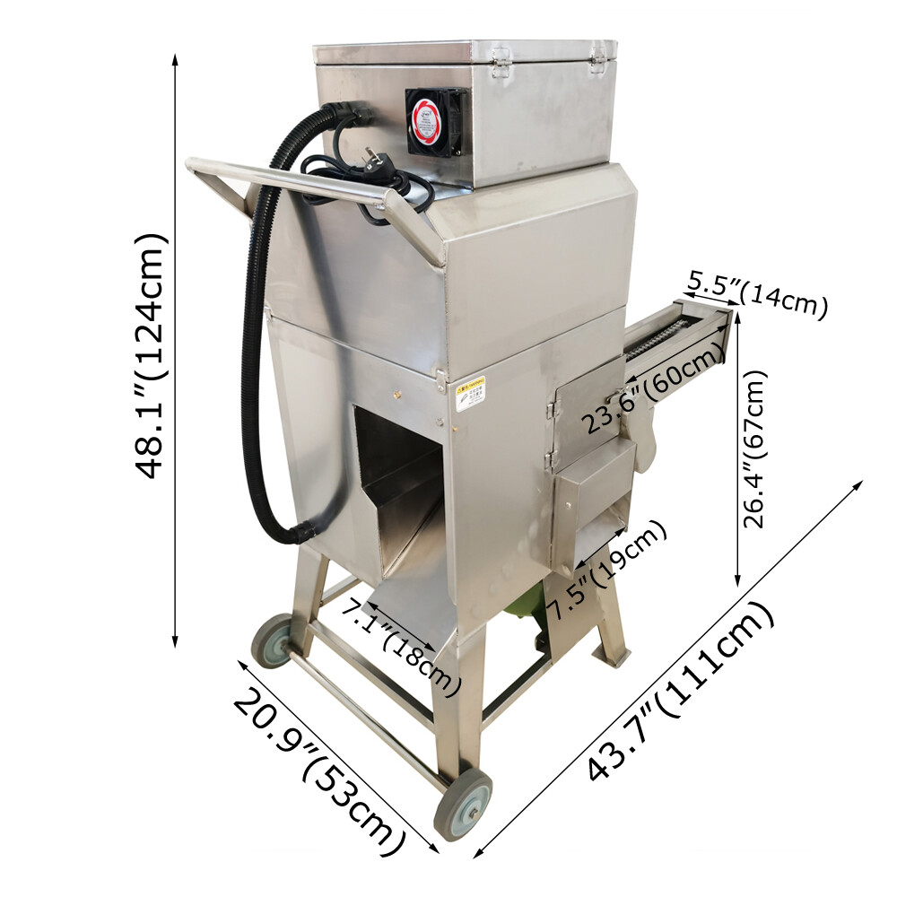 Automatic Fresh Corn Core Peeler Separating Machine Corn Sheller 110V/220V