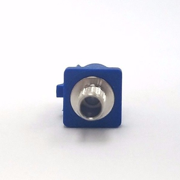 10pcs Auto Fakra Straight Plug Crimp for RG58 Key Code: C (Blue)