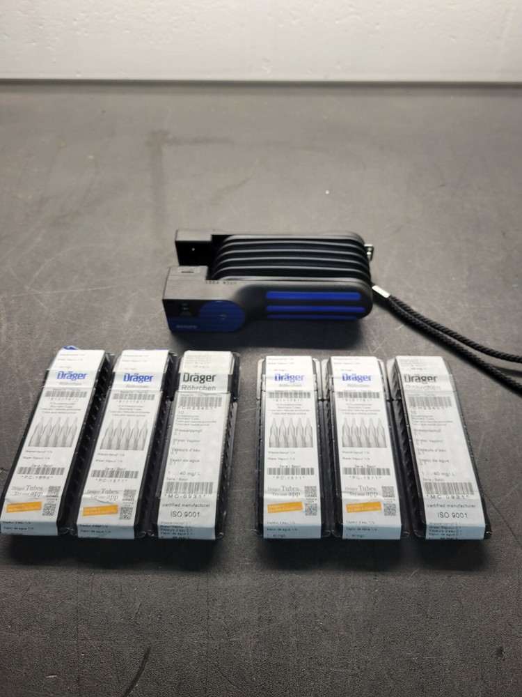 Drager Acurro Bellows Pump w/ Tubes
