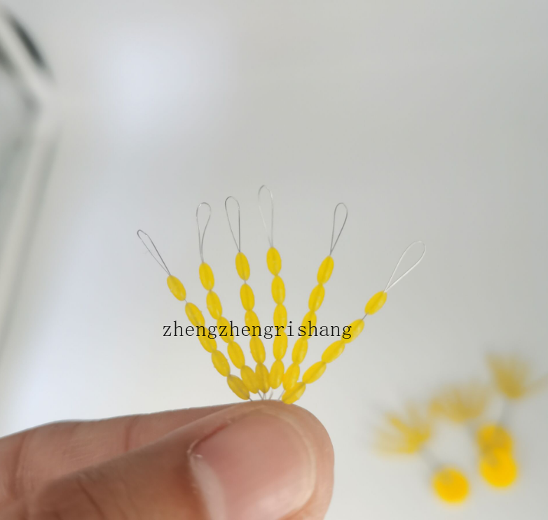 300Pcs/10Pack Fishing Bobber Stoppers Oval Float Stop Stoppers Bead Sinker