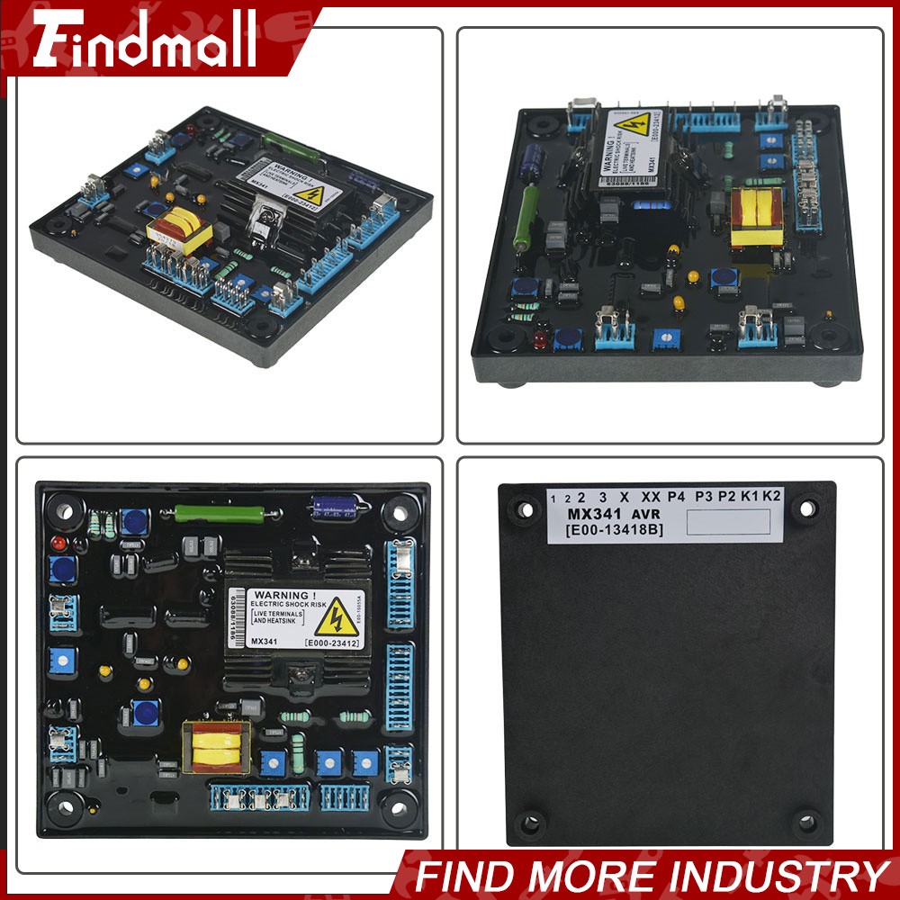 AVR MX341 Automatic Voltage Regulator For Generator W/Product Instructions