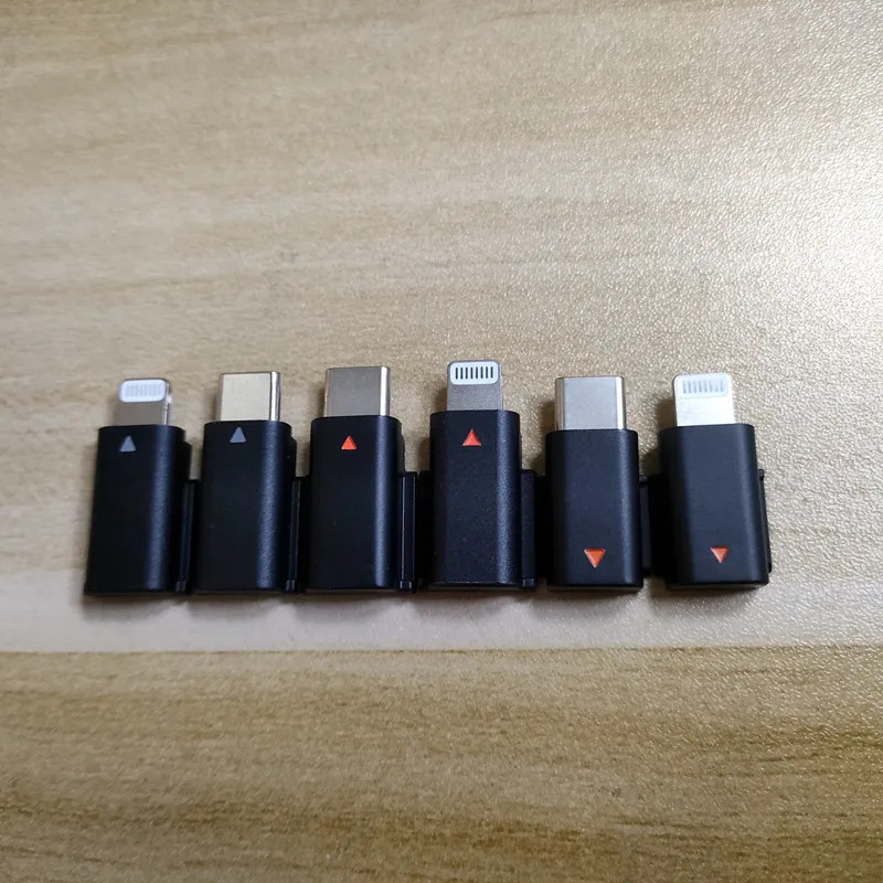 For DJI Mic 1，Mic 2，Mic MINI Replacement Adapter connector Lightning or TYPE C