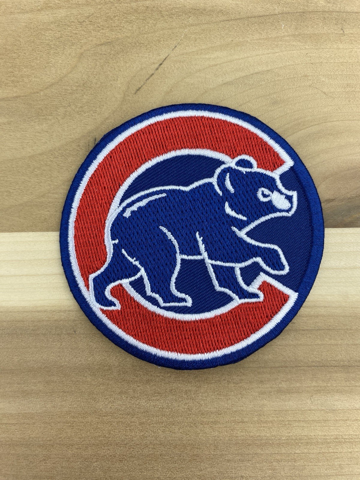 Set Of 3 Chicago Cubs Embroidered Iron On Patches 3”
