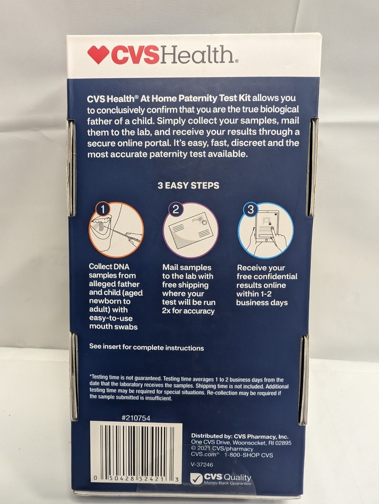 CVS Paternity Test Kit