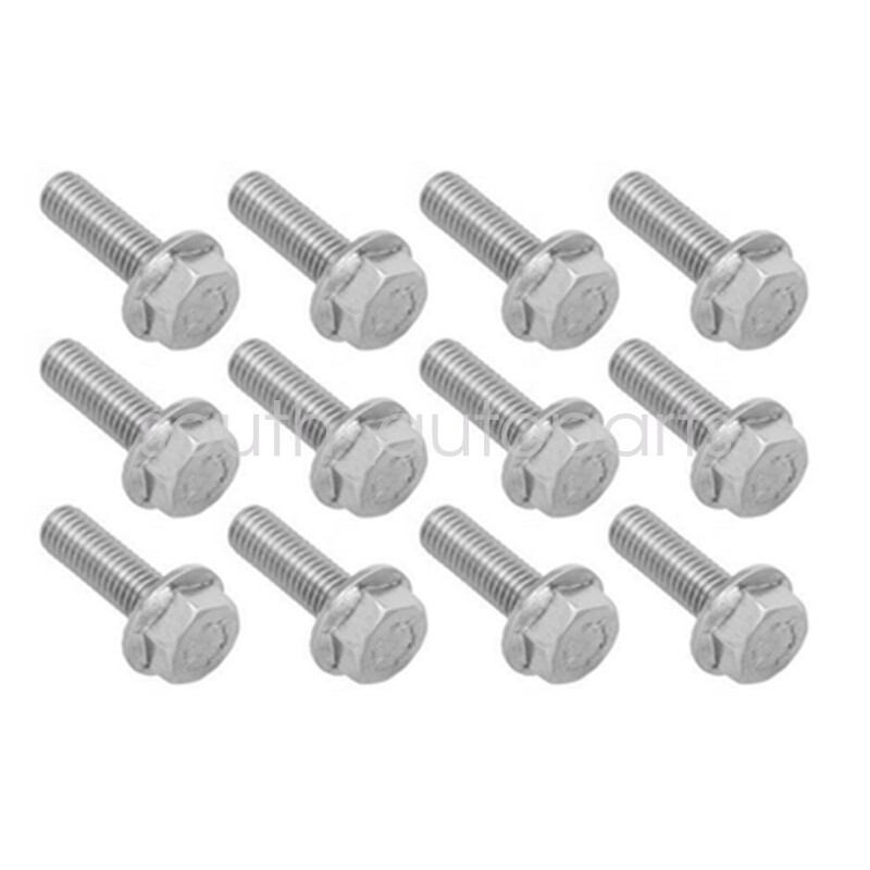 LS MLS Exhaust Manifold Header Gasket Pair W/Bolts For LS1 4.8 5.3 5.7 6.0 6.2L