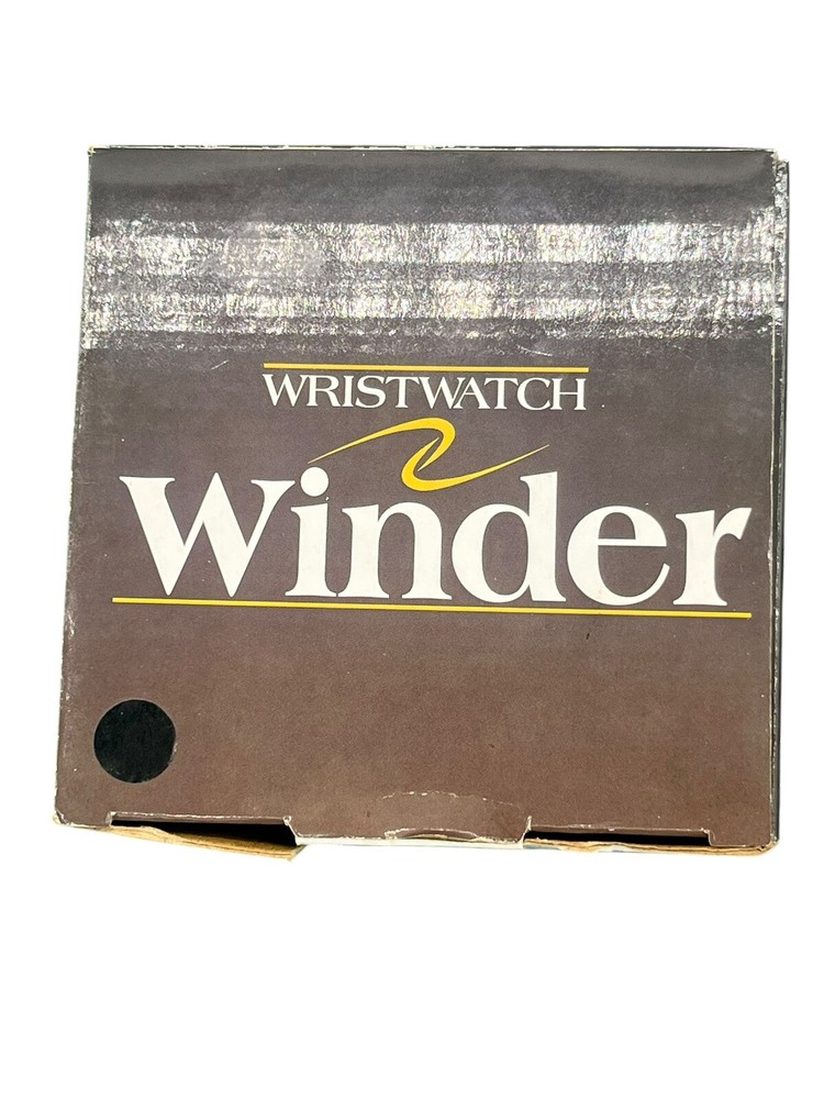 Feldstein Single Wristwatch Winder Display Case Two Direction Winding