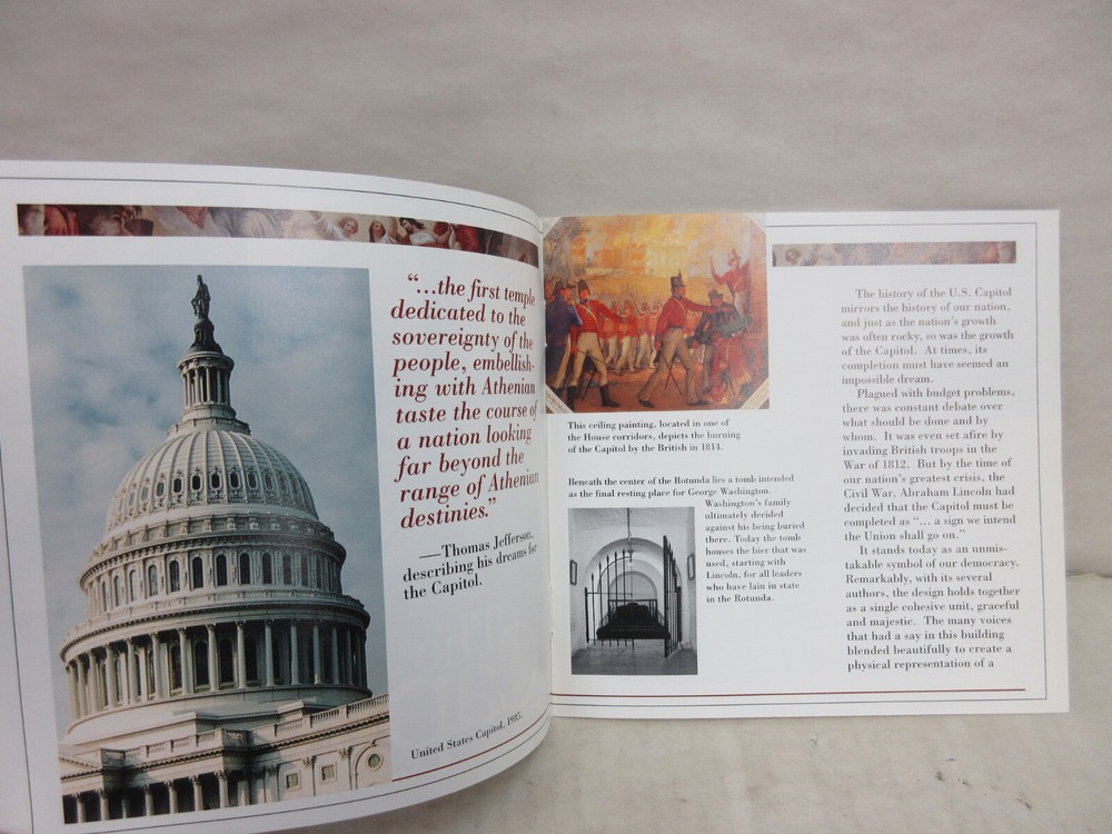 1994 United States Capitol Commemorative Silver Dollar EMPTY PACKAGING ONLY
