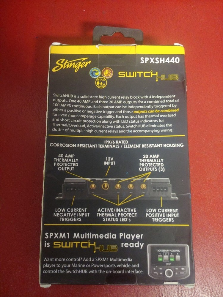 Stinger SPXSH440 SwitchHUB RELAY
