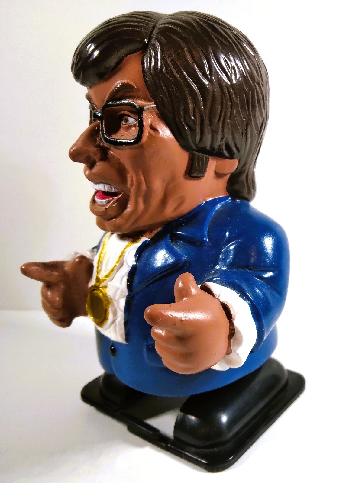 🔴🔥 RARE AUSTIN POWERS 3" WALKING WIND-UP Mike Myers Saturday Night Live SNL