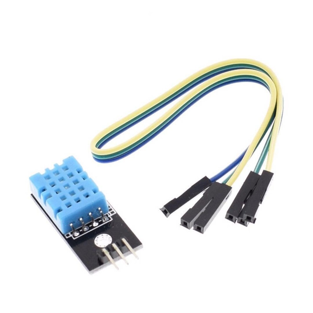 10 Pcs DHT11 Temperature Humidity Sensor Module with Wires for Arduino Pi
