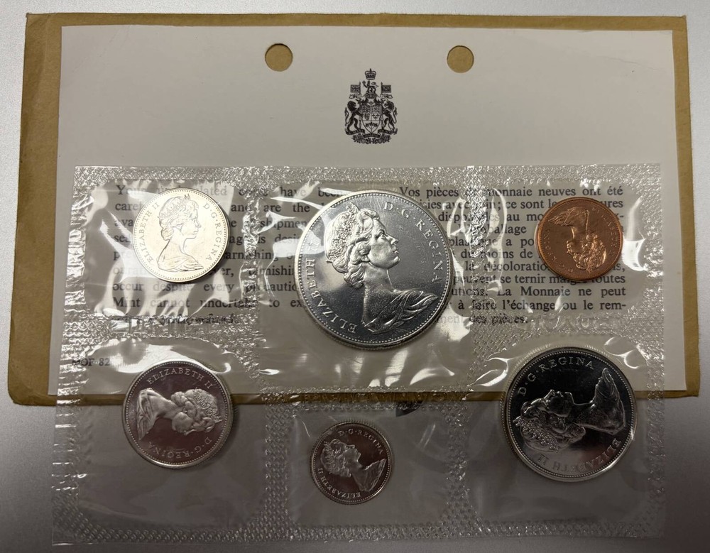1965 Canadian Proof Like Set