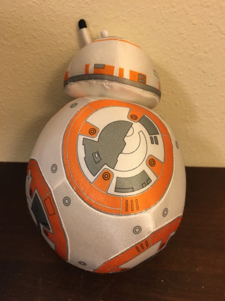 Star Wars bb-8 droid Plush Disney, 10" excellent