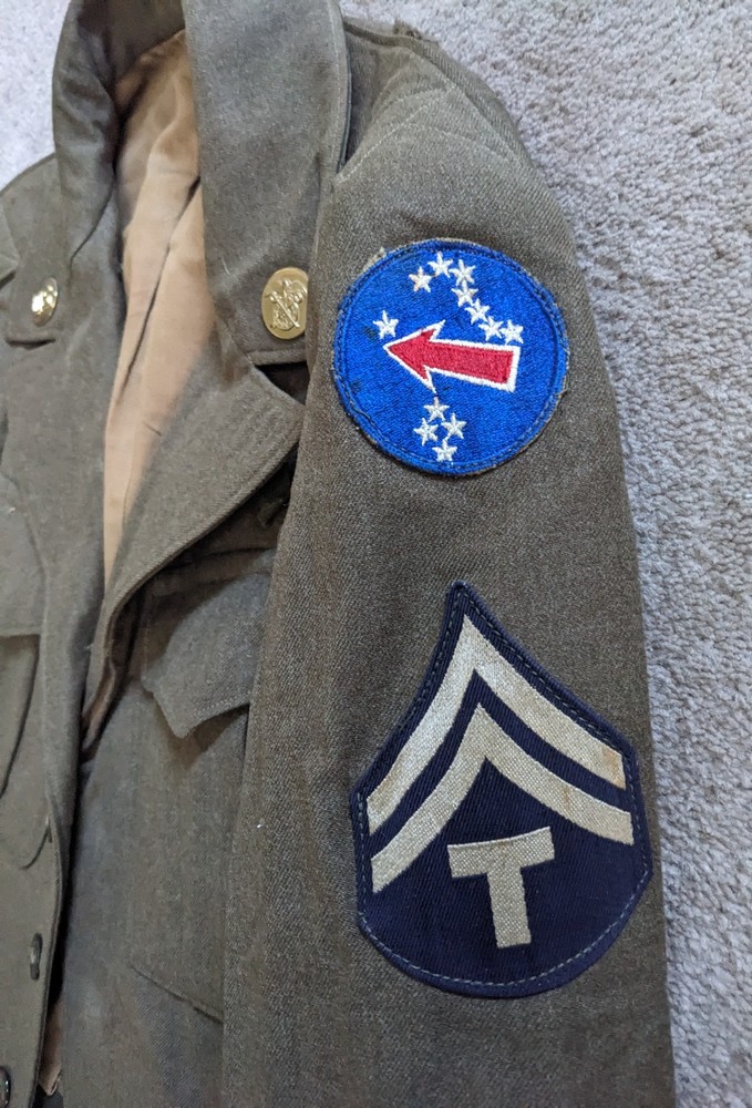 WW2 US Army Pacific Command Eisenhower jacket