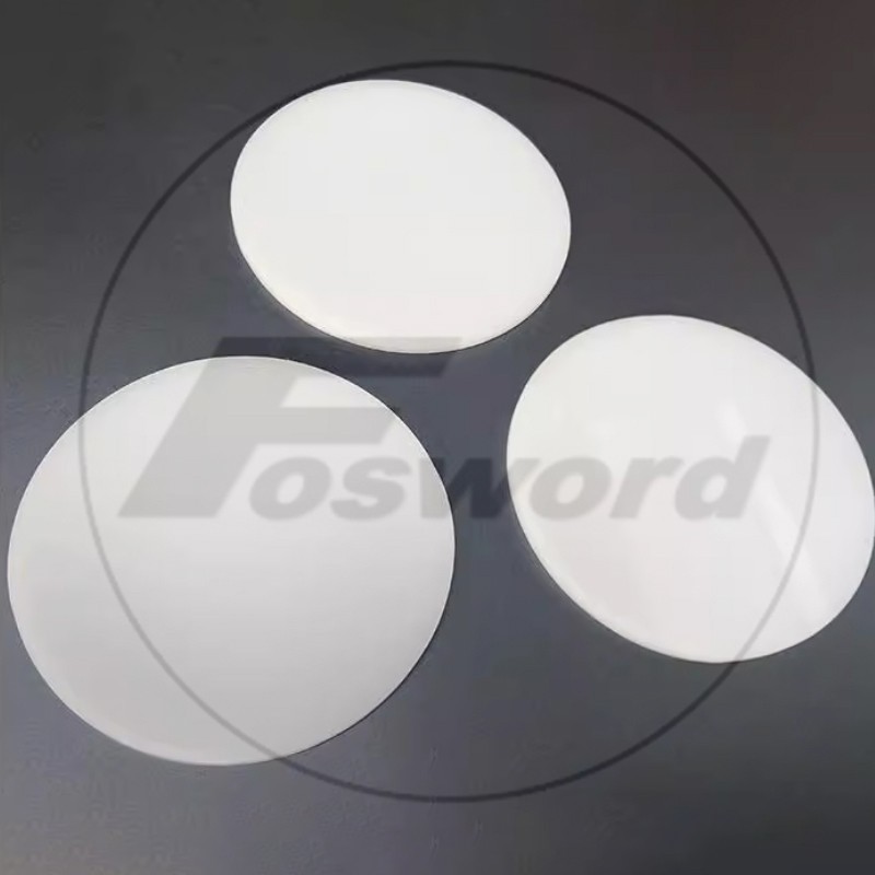 White Polypropylene Round Disc Cut to Size PP Plastic Sheet Polyprop Ø20mm-350mm