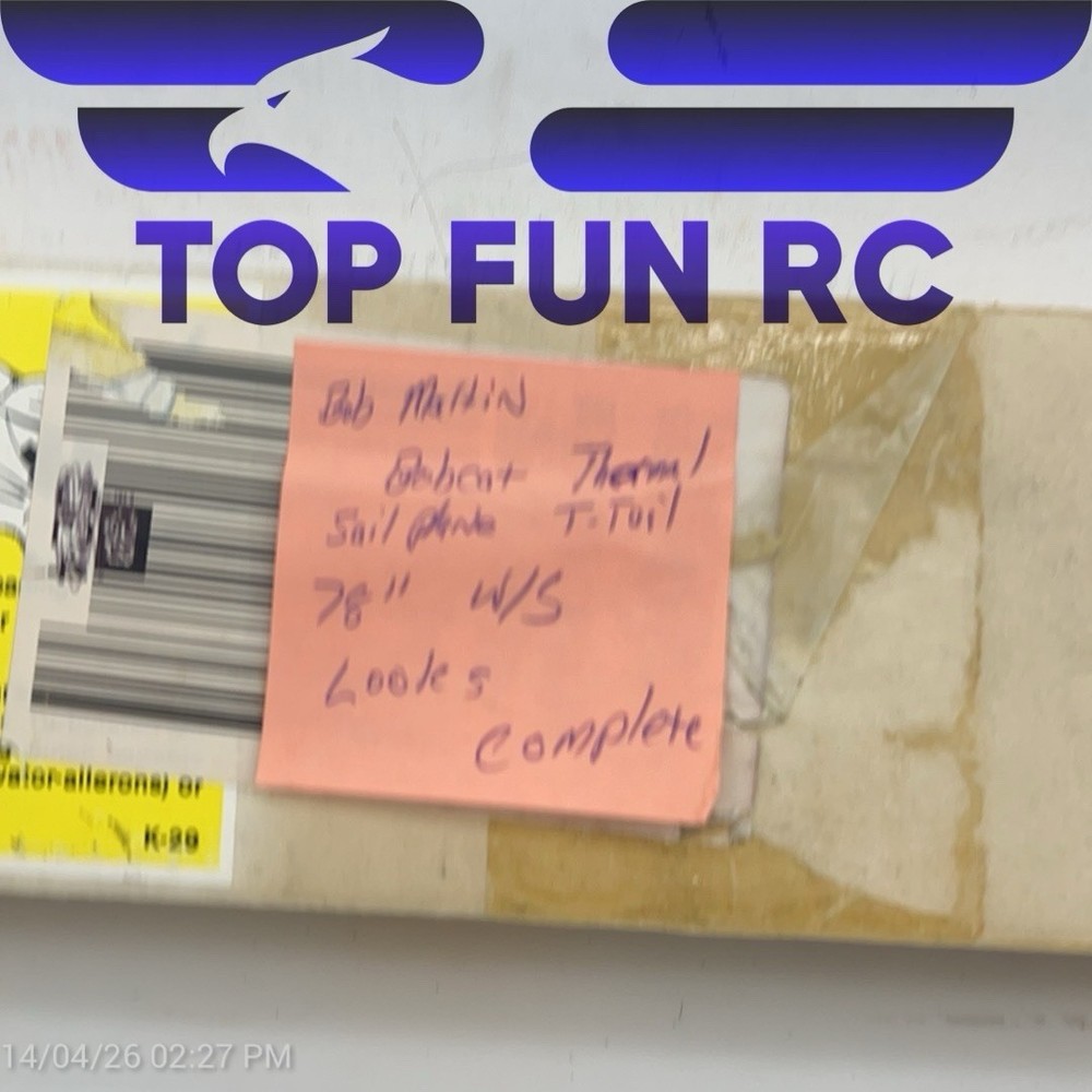 Bob Mattin RC Models "Bobcat" Plane Kit