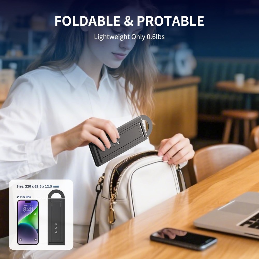 4K USB Book Document Camera & Webcam with Built-in Microphone & AutoFocus, US...