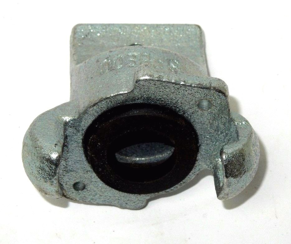 Blank End Universal Crowfoot Coupling Chicago Fitting Plated Iron