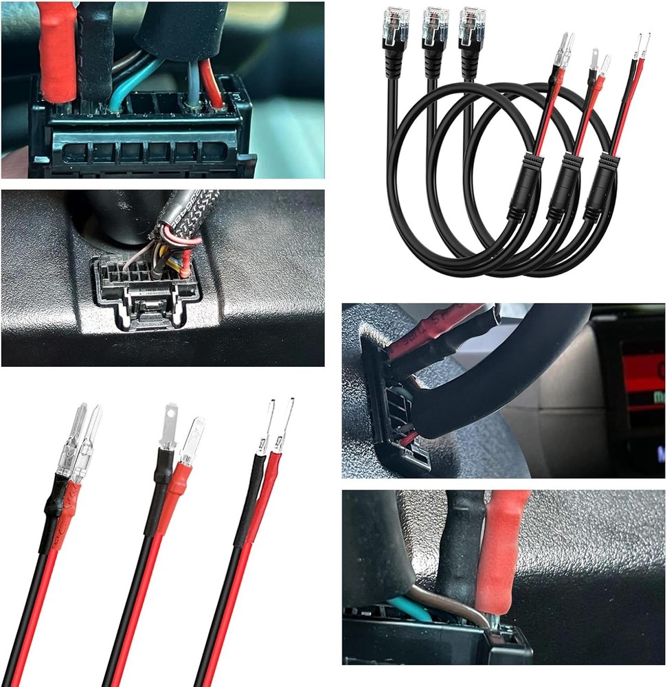 Radar Detector Mount with Hard Wire Power Cord
