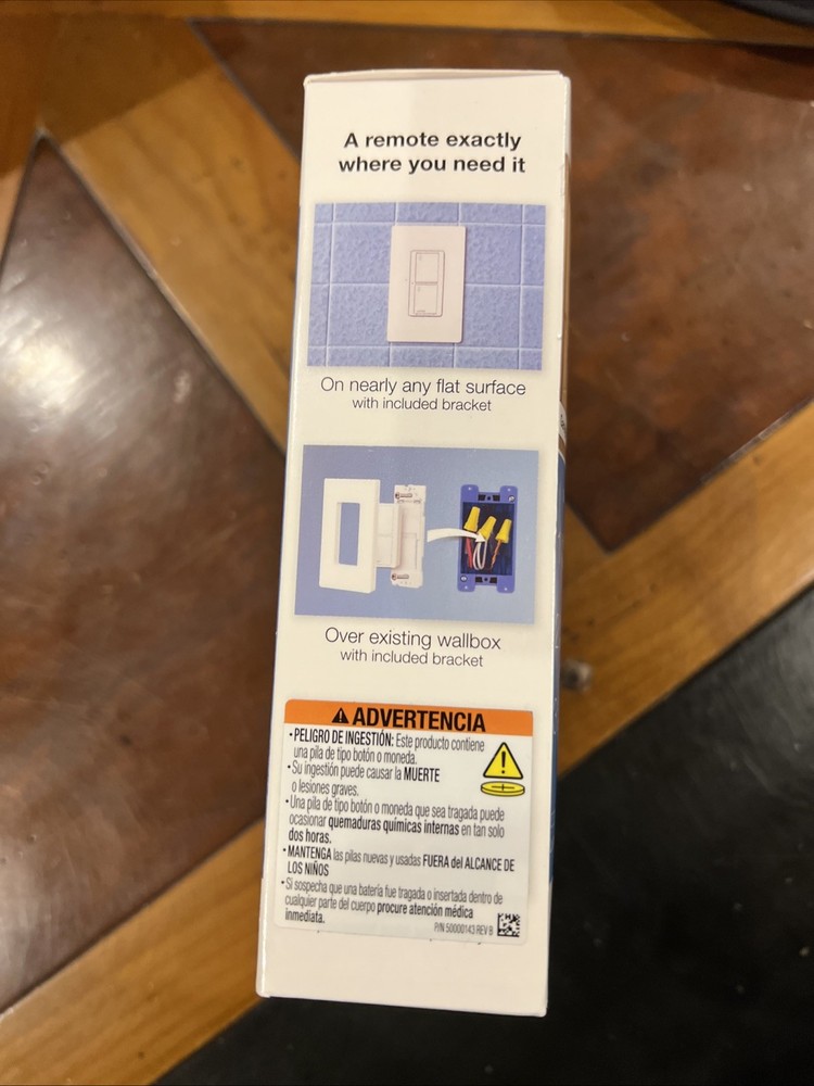 Lutron P-PKG1WS-WH Caseta Smart Switch Kit with Remote - White
