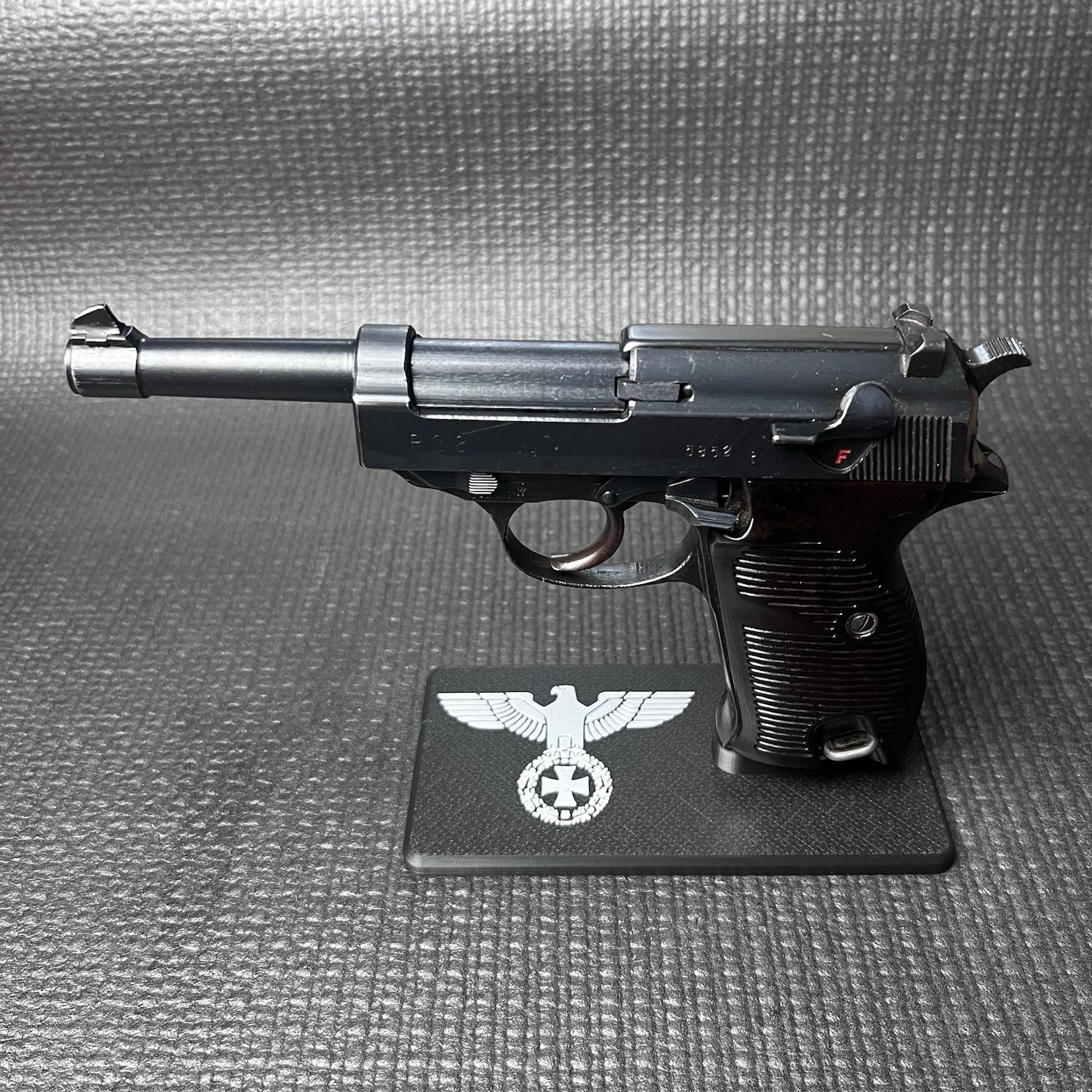 Walther P38 Pistol Display Stand Handgun Maintenance Holder WW2 German